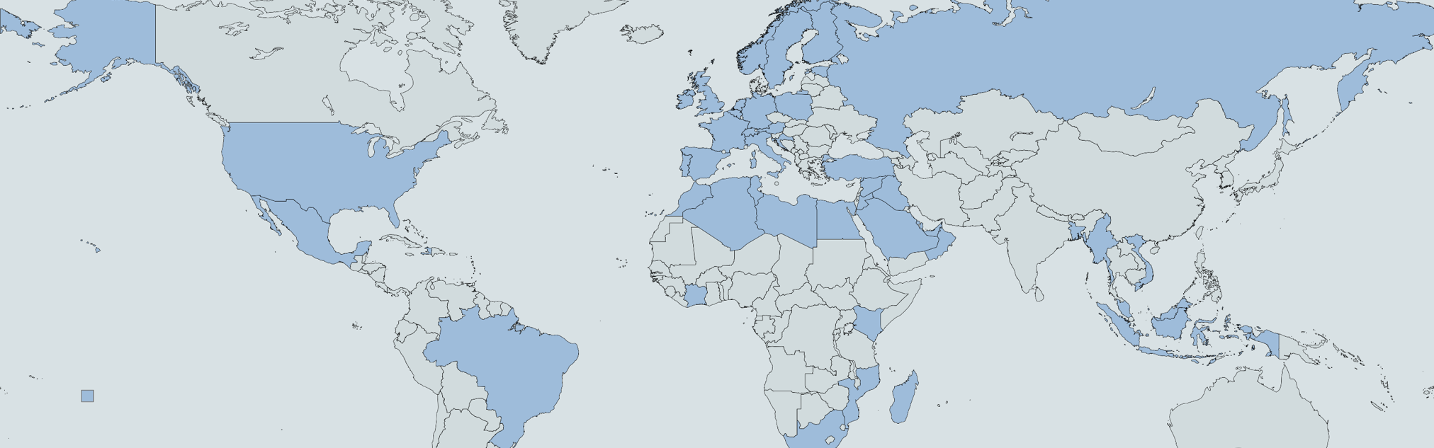 Our vessels, skids and piping are already placed in more than 40 countries for global leaders thanks to our direct customers.