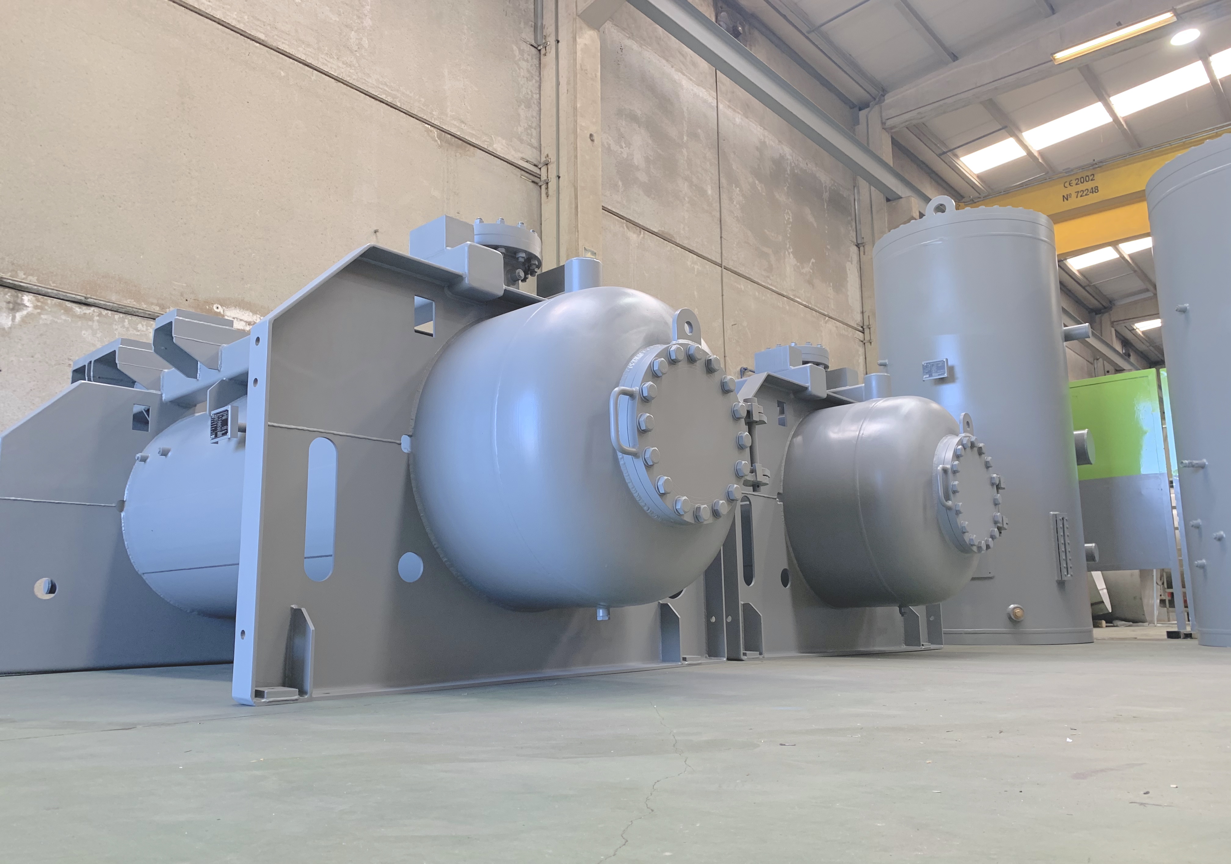 carbon steels vessels